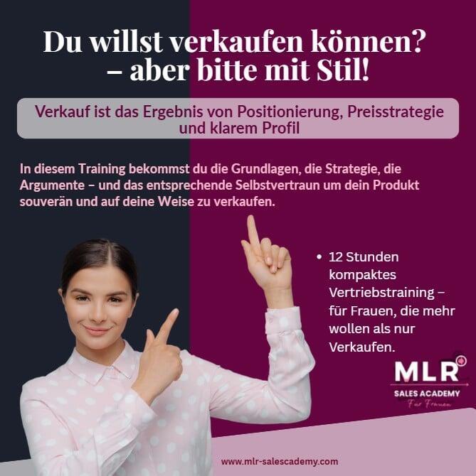 6 lachende Frauen in Reihe stehend, eingehakt, alle heben das rechte Bein. Beschwingte Energie